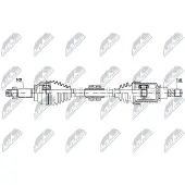 NTY NPW-NS-179 Aandrijfas