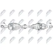 NTY NPW-TY-249 Aandrijfas
