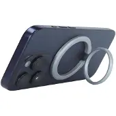 Jaym , Magnetische Ringstandaard voor MagSafe met Roterende Standfunctie, Zilver