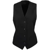 Premier Dames polyester gevoerde serveerjas