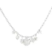 Yehwang Botanical bliss ketting Zilver