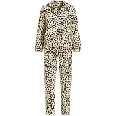Goldenbay Pyjama 'Columbine' crème / zwart