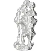 MOOYE ® - Collectie Zilveren Christoffel groot kettinghanger