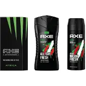 Axe Africa - SET - After Shave / Deo Spray / Douchegel