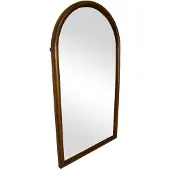 Sweeek - Spiegel met boogvorm van grenenhout 50 x 90cm-
