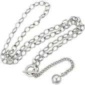 NAEMI Ketting zilver
