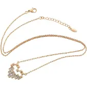 NAEMI Ketting goud / transparant