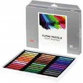 Toma Droge Pastels 36 Kleuren - Levendige Kunst Supplies
