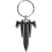 Ginza.se Trivium - T Sleutelhanger - Zilverkleurig/Zwart