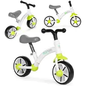 Ecotoys Loopfiets - EVA Wielen - Verstelbaar Zadel - Groen - 3+