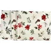 Jil Sander tafelloper X-Mas Flowers 50x140 Fb. 40 - Original