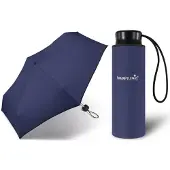 Happy Rain Compacte Paraplu 16,5cm - Blauw, Opvouwbaar