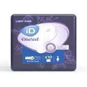 Ontex iD iD Discreet Light Pads Extra Plus - 1 pak van 10 stuks