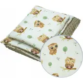 Kerstin Minky Deken & Kussen Set 75x100cm voor Baby's & Kinderen