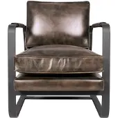 LC Home leren fauteuil Kansas 2 stuks