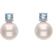 Gaya Oorbellen aqua / sering / parelwit