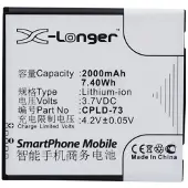 123accu Coolpad CPLD-73 accu (2050 mAh, huismerk)