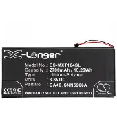 123accu Motorola GA40 / SNN5966A accu (2700 mAh, huismerk)