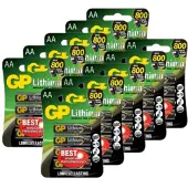 GP AA / FR6 Lithium batterij 40 stuks