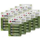 Agfa Oplaadbare AA / HR6 Ni-Mh Batterijen (40 stuks, 2300 mAh)