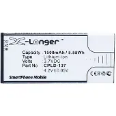 123accu Coolpad CPLD-137 accu (1500 mAh, huismerk)