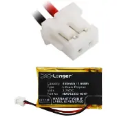 123accu Vancouver HW752233 1S1P accu (450 mAh, huismerk)