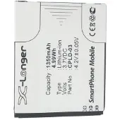 123accu Coolpad CPLD-03 accu (1350 mAh, huismerk)