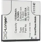 123accu Gionee BL-G015A accu (1500 mAh, huismerk)