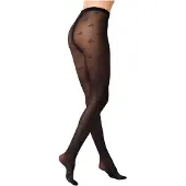 Kunert ROMANTIC LOVE Dames Panty - Black