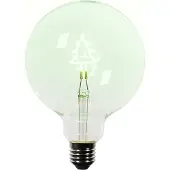 LUEDD Kerst E27 LED lamp kerstboom filament G125 helder 1.8W 100 lm