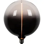 LUEDD E27 LED lamp G200 smoke 4W 100lm 1800K