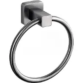 TA-Design RVS geborstelde handdoek ring