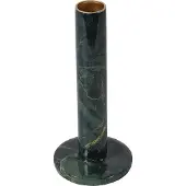 Countryfield kandelaar Pilaar Madras M Marmergroen 7x7x16cm