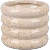 House of Nature Pot Crossfield beige 13cm
