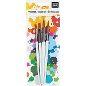 Rico-Design Set kwasten voor acrylverf rond/plat