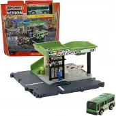 Matchbox Action Drivers Busstation Speelset met Autobus