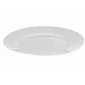 Epewex Wit Glazen Dinerbord Plat 25 cm