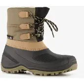 Mountain Peak gevoerde kinder snowboots beige zwart maat 33/34