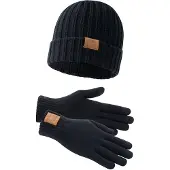 Lonsdale Muts lichtbruin / zwart