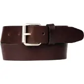 Petrol Industries leren riem donkerbruin male | Maat: 85