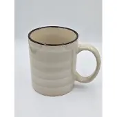 Cumbia Mok Koffiemok 380 ml Crème Keramiek diameter 8cm hoogte 10cm