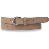 Petrol Industries leren riem taupe female | Maat: 95