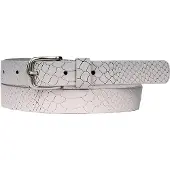 Petrol Industries leren riem wit female | Maat: 85