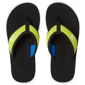 The North Face Teenslippers 'BASE CAMP' blauw / lichtgroen / zwart / wit