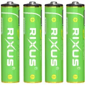 Rixus RXAA07 Rechargeable AAA Battery 880mWh With USB-C Cable 4-Pack