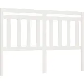 vidaXL Hoofdbord 156x4x100 cm massief grenenhout wit