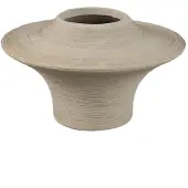 Ptmd - Vaas Rinder - Beige - 19.5x19.5x12cm