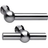 Intersteel deurklink L/T-model rvs