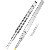 Vevor 1 paar volledig uittrekbare ladegeleiders 1221 mm