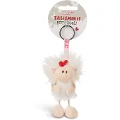 Nici Sleutelhanger Talisman Engel 7cm, Wit